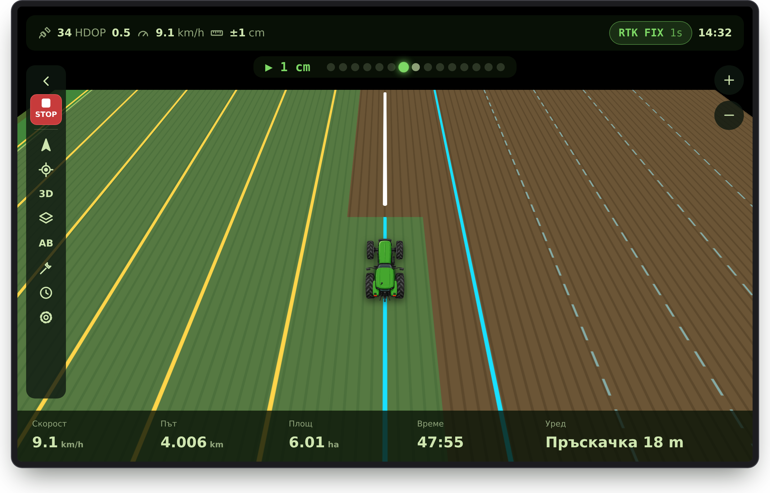 KAGPS Навигационна система